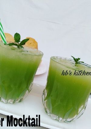 A picture of Cucumber Mocktail.
