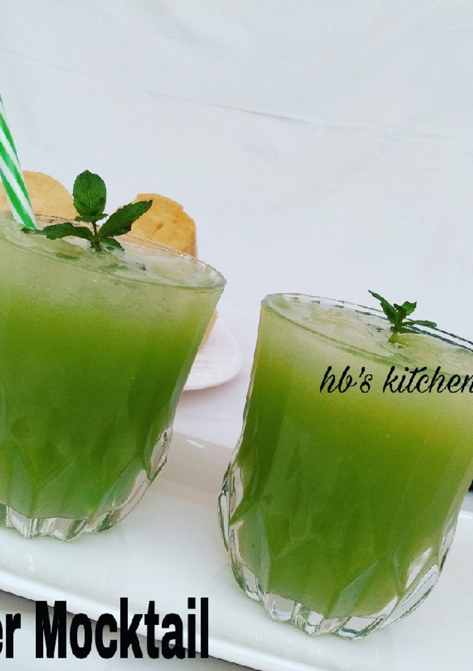 A picture of Cucumber Mocktail.
