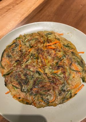 Foto resep Yachajeon (Vegetable Pancake Korea) Pajeon