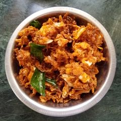 A picture of #festiveseason Crispy Cabbage Fry.
