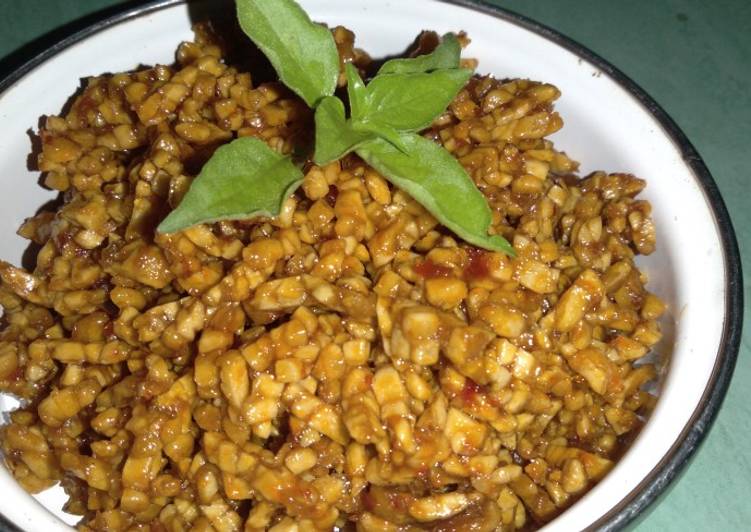 Resep Tempe Pedas Manis Kriuk (Simple) yang Lezat Sekali