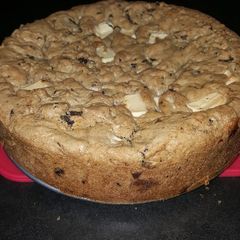 A picture of Oreo & Nutella Cookie Pie.