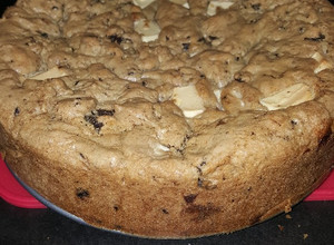 A picture of Oreo & Nutella Cookie Pie.