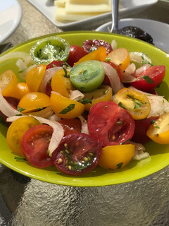 A picture of Simple Tomato & Sweet Onion Salad.