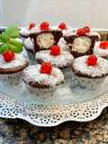 Muffin corazón “tartufos de coco”
