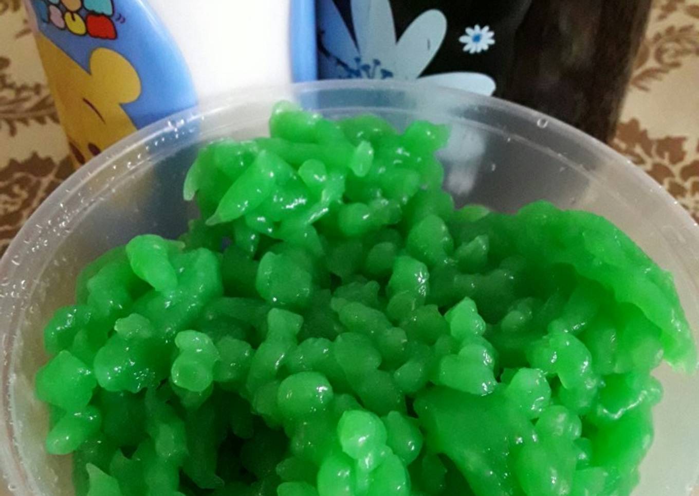 Cendol Ijo Kenyal bisa tahan lama dalam kulkas😉😂