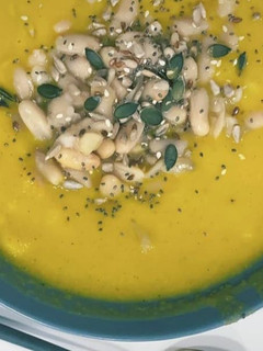 Foto de Sopa de Abóbora com Sementes