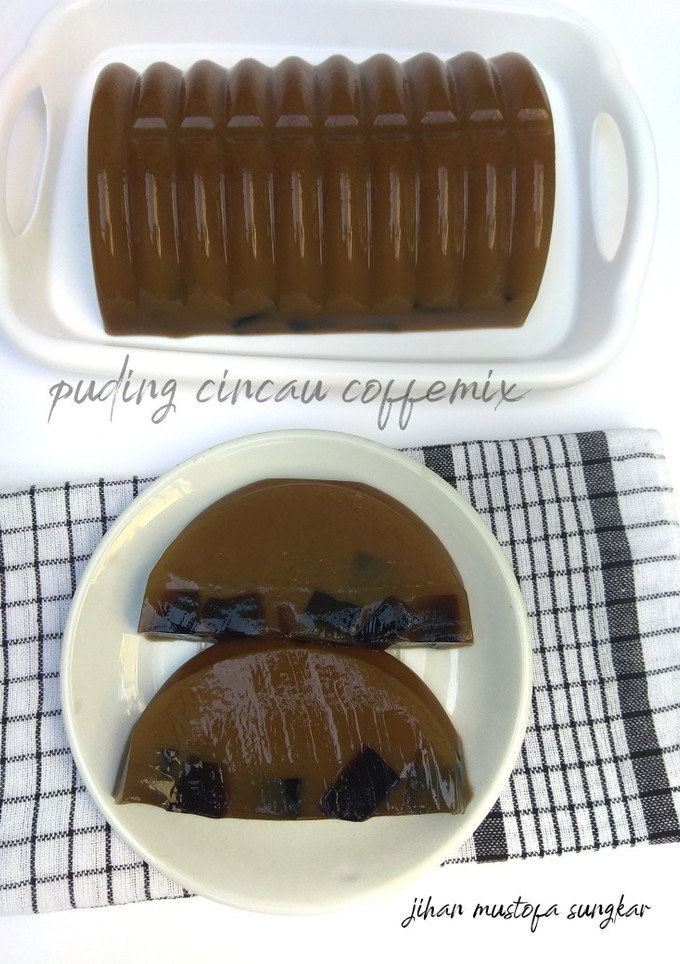 Foto resep Puding cincau coffemix #siapramadan #berburucelemekemas