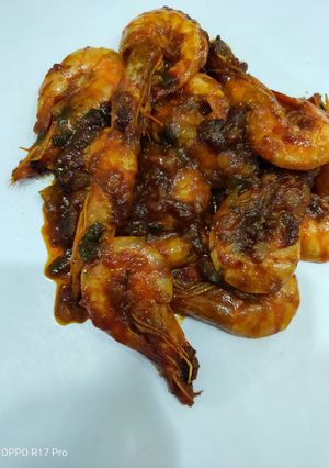 Foto resep Udang Saus Padang