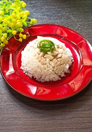 Foto resep Nasi Tim Ayam