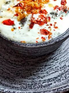 বুখারি রায়তা(Bukhari raita recipe in Bengali) রেসিপির প্রধান ছবি