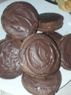 Una foto de Alfajores de Chocolate