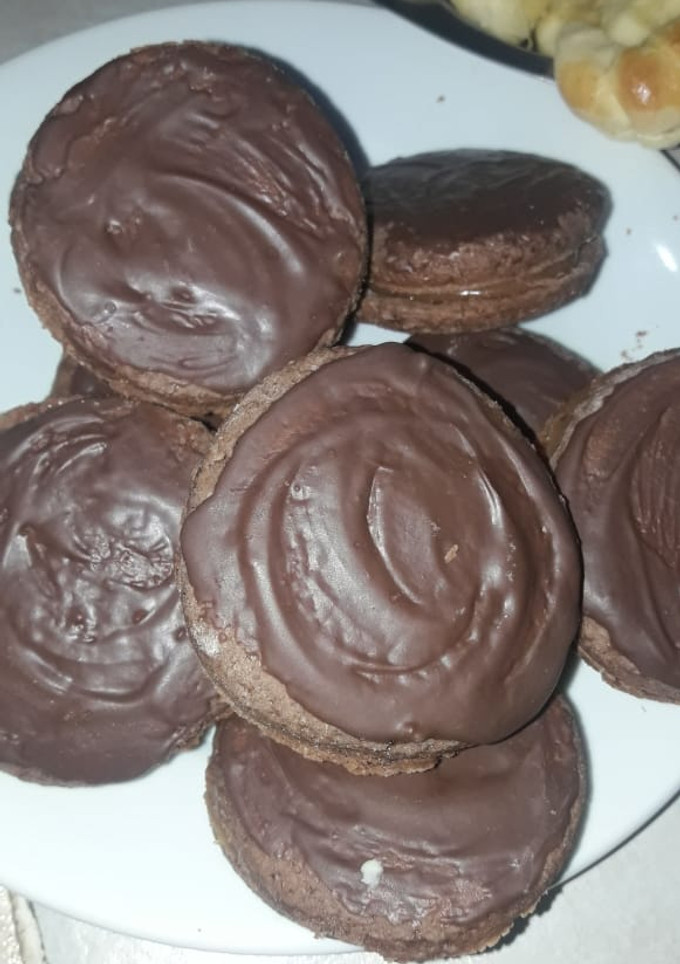 Una foto de Alfajores de Chocolate