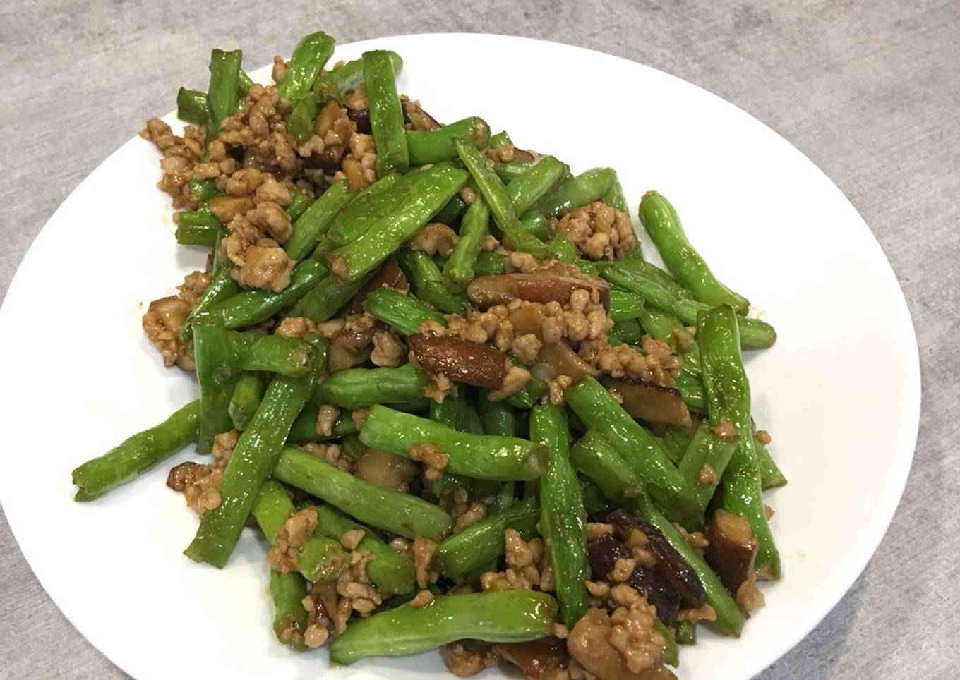 Buncis Daging Cincang