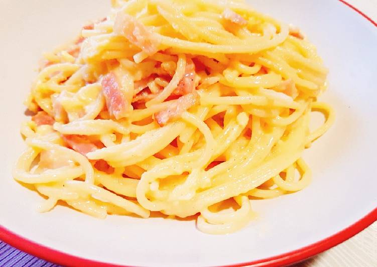 Espaguetis Carbonara Receta Tradicional