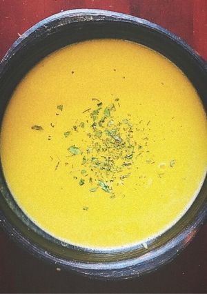 Una foto de ✨Crema de zapallo✨