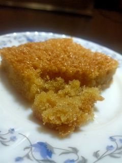 صورة لوصفة بسبوسه محلات بالظبط 😋
