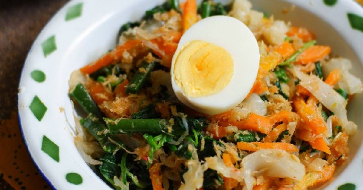 Resep Gudangan (urap Sayur) Paling Praktis dan Simple