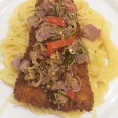 Spaghetti Dory Sambal Matah রেসিপির প্রধান ছবি