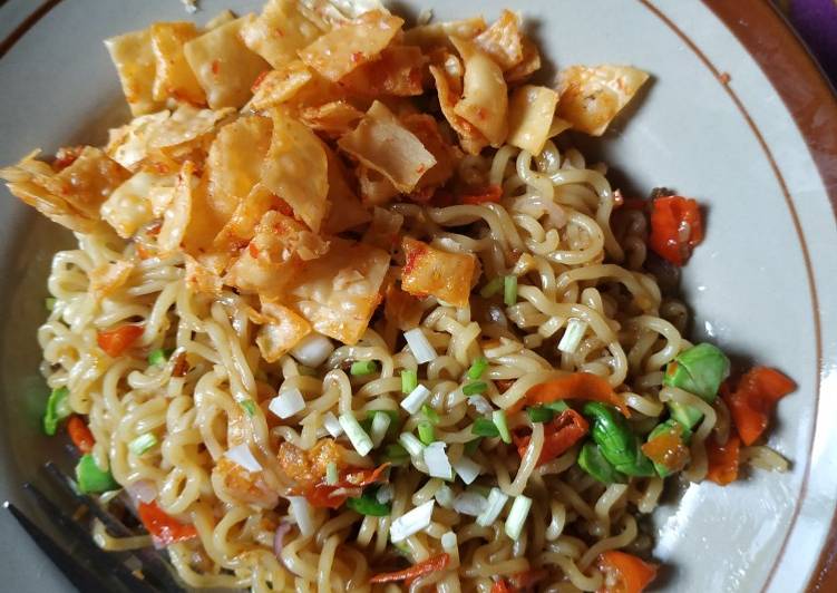 Resep Mie goreng Pete super pedas, Lezat