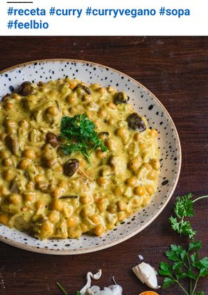 Una foto de Curry de Garbanzos