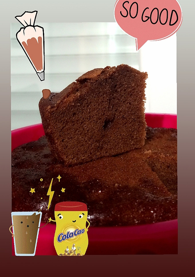 Una foto de Bizcocho de ColaCao 🍫