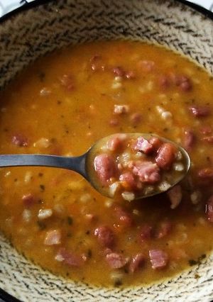 Foto di Zuppa d'orzo e fagioli con Bimby