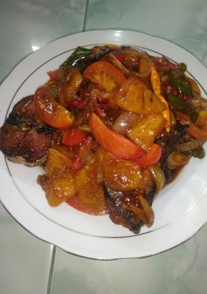 Foto resep Ikan Tongkol Asam Manis