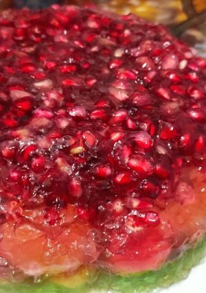 عکسی از دستور ژله چند لایه