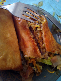 Una foto de Rollitos de verduras