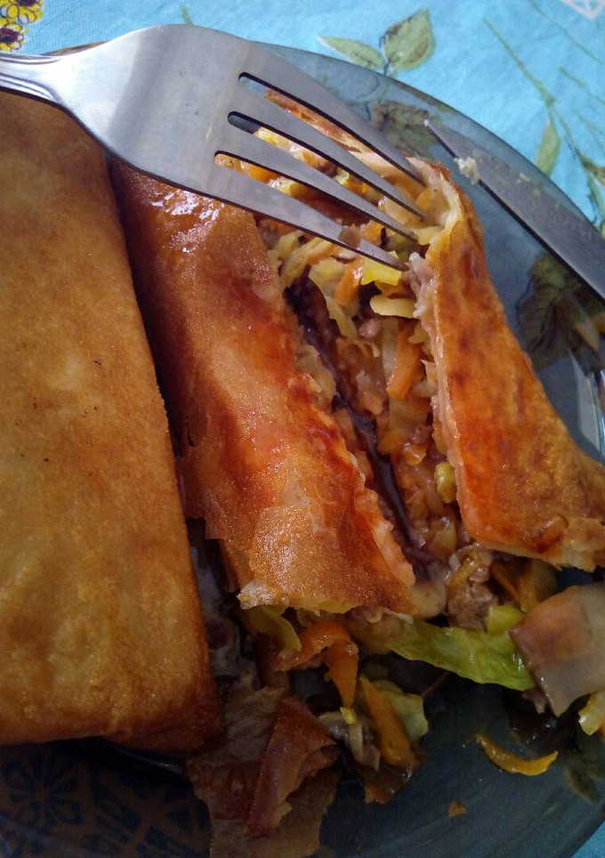 Una foto de Rollitos de verduras