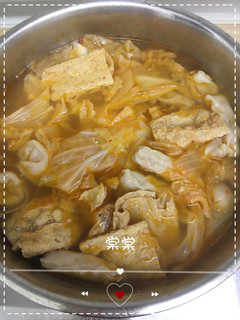 韓式泡菜鍋(異國風味火鍋) 的食譜成品照片