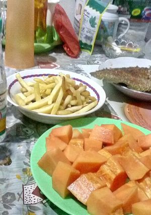 Foto resep Ikan gurame goreng + saus asam manis