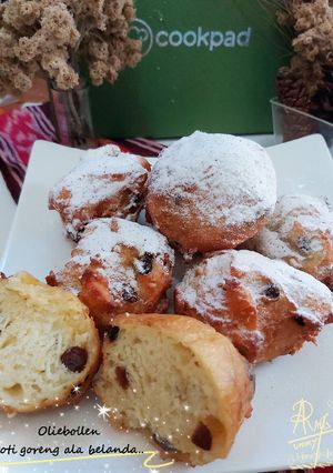 Foto resep Oliebollen || roti goreng ala belanda.. simpel👍