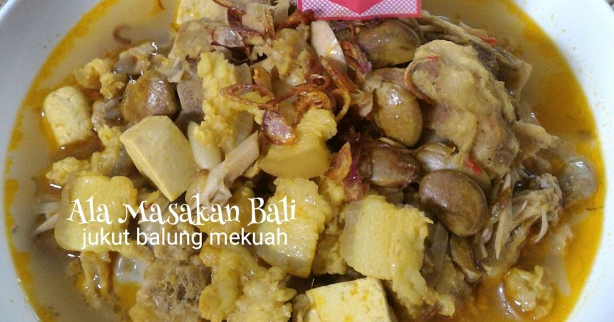 Jukut Balung Mekuah (ala Masakan Bali)