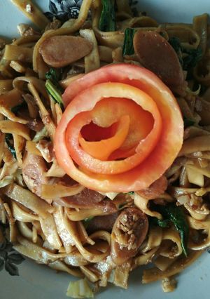 Foto resep Kwetiaw goreng simple rasa luar biasa 🍝