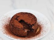 Gambar lava cake milo
