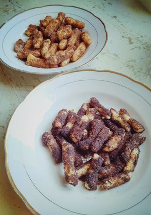 Churros kukacfánk recept fotója
