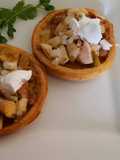Sopes de pollo