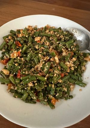Foto resep Buncis telor asin