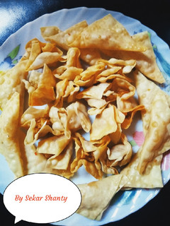 Foto resep Pangsit goreng isi mie