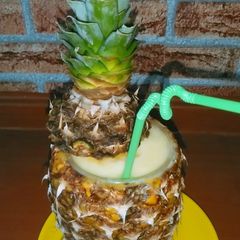 A picture of Yummy pineapple coconut colada.