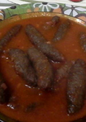 صورة لوصفة كفتة ارز