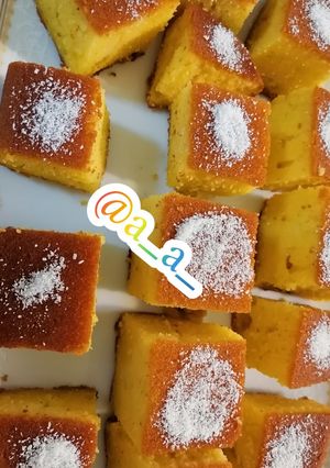 عکسی از دستور کیک شربتی