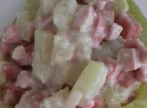 Una foto de Cazuelitas de Chayote sin horno