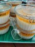 Puding mangga susu