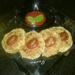 A picture of Rajma Galauti Kabab.