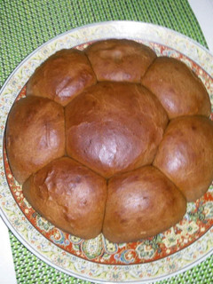 A picture of Soft milky mocha buns.