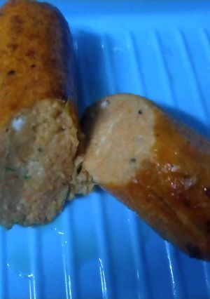 Gambar Sosej ayam homemade