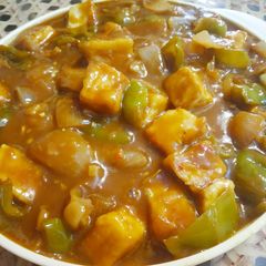 A picture of Kadai Paneer.